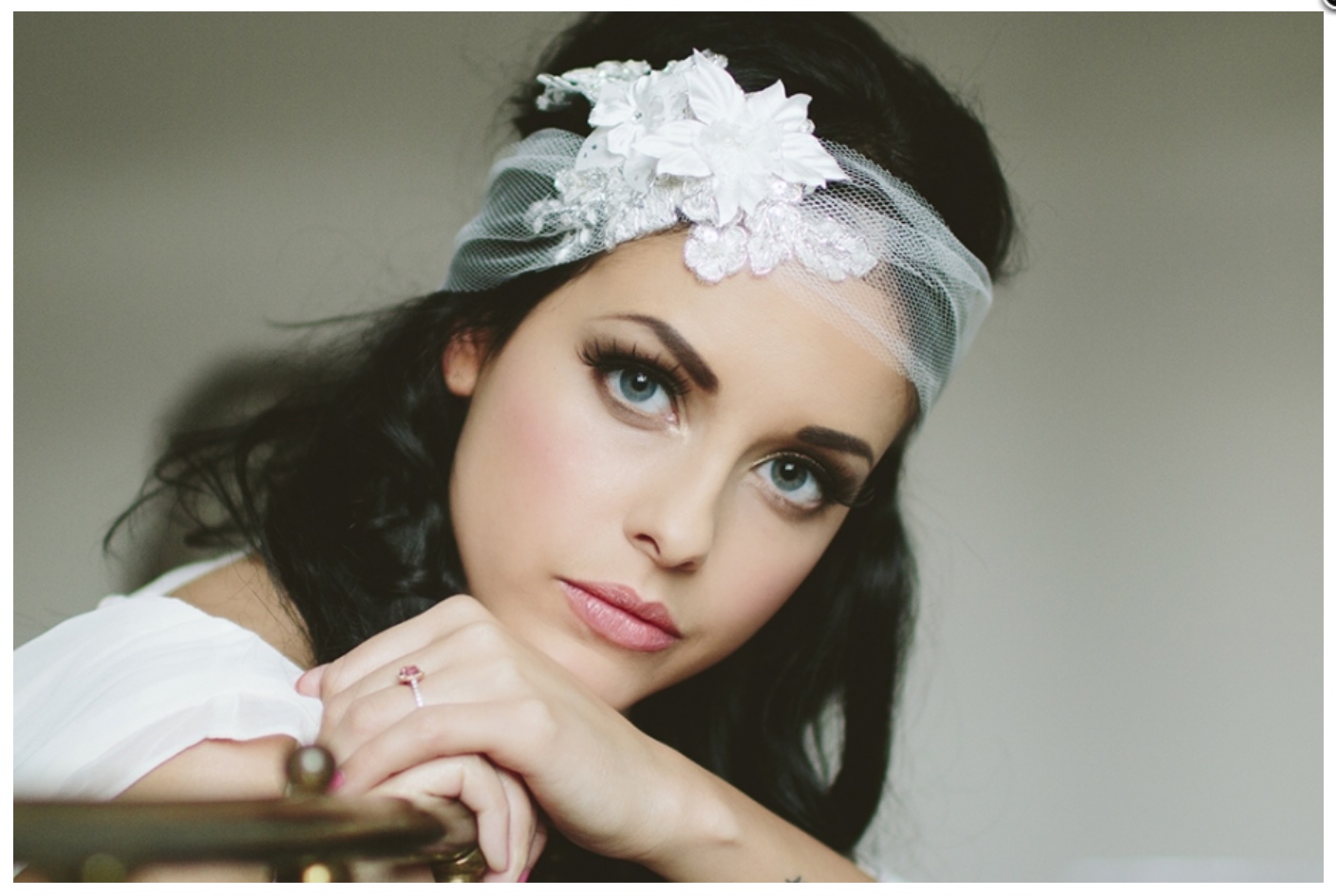 Make-up by Tina Brocklebank. Photo by James Green studio.