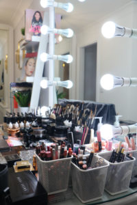 Tina's Pro make-up kit.