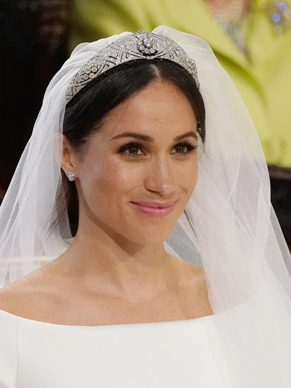 Meghan Markle bridal makeup.