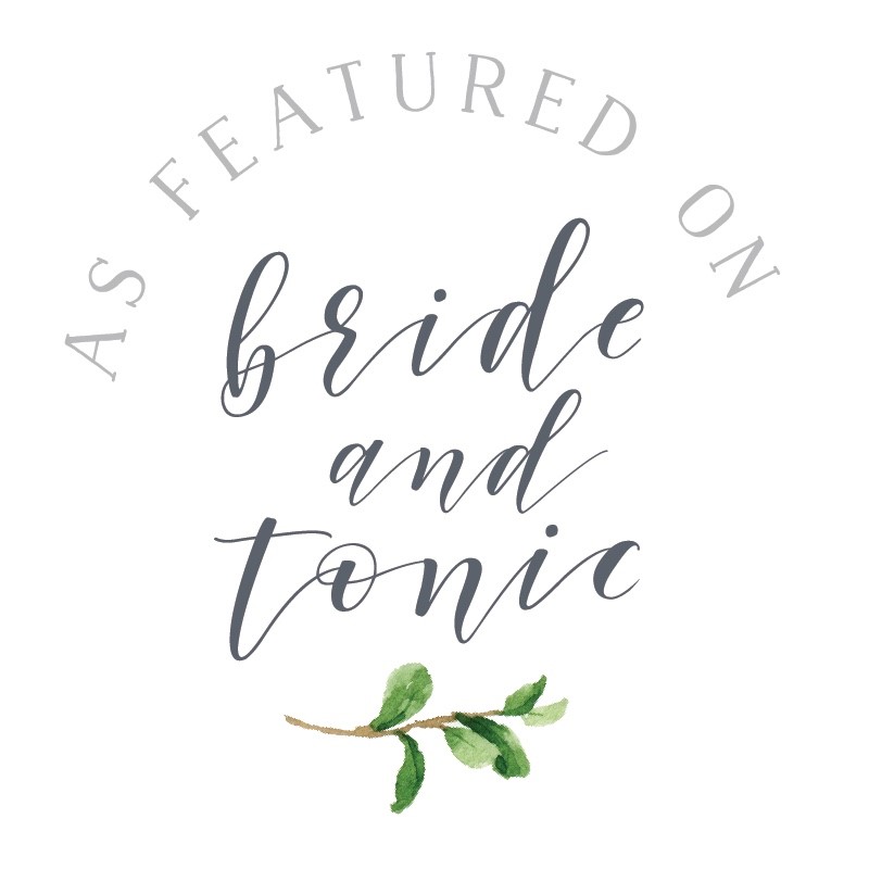 Featured On Bride & Tonic