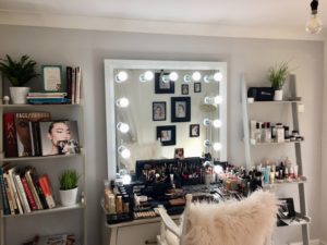 Tina Brocklebank Makeup studio.