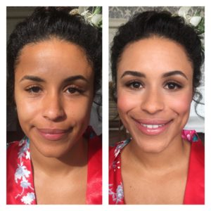 Bridesmaid makeup